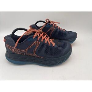 HOKA ONE ONE Stinson ATR 5 Mens Trail/Hiking Shoes Indigo/Sapphire Size 9.5